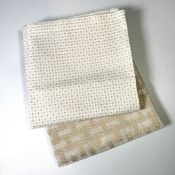 Home Brilliant Modern Framhouse‎ 2pk Throw Pillow Cover 18 x 18-Inch White Beige - Picture 2 of 5